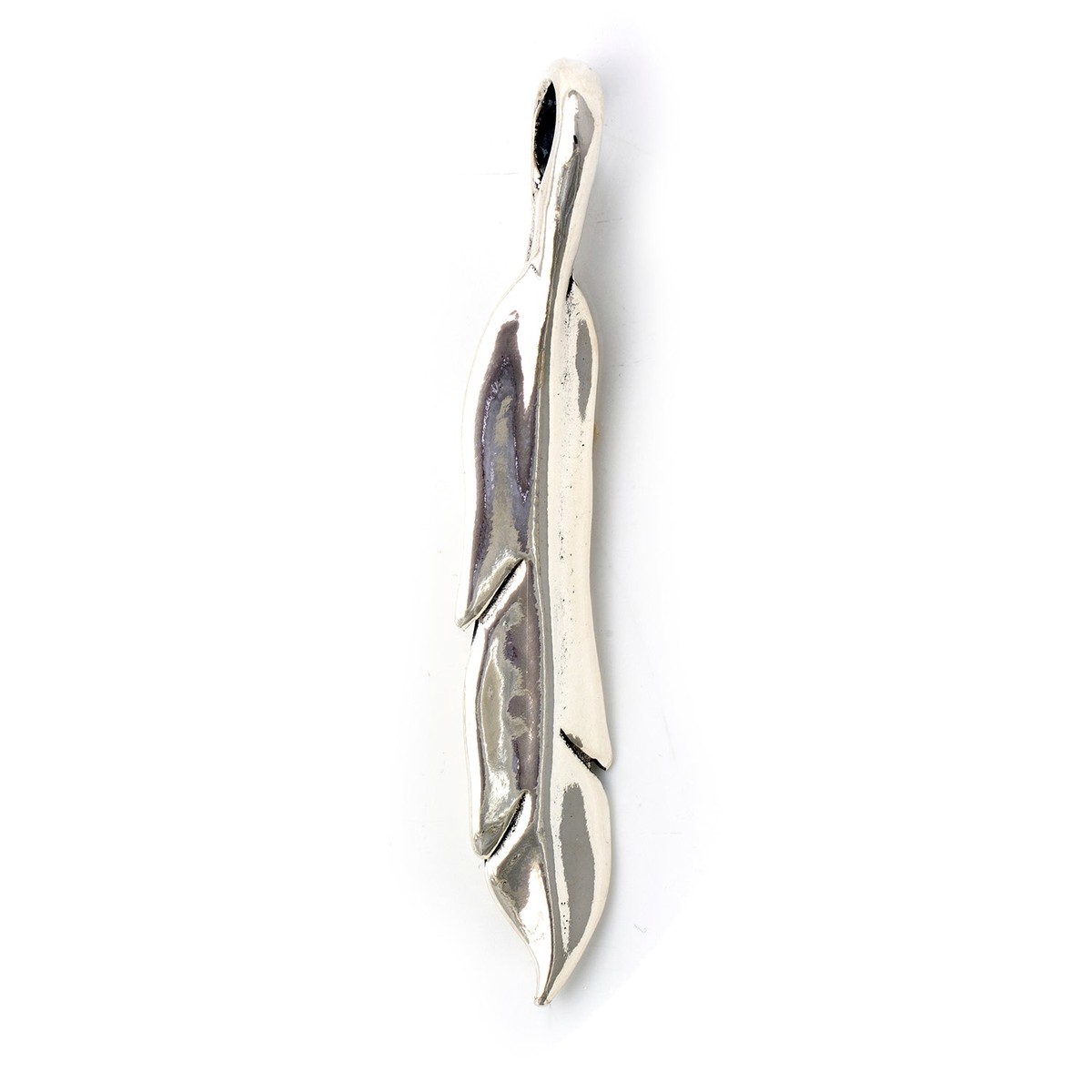 Smooth Feather Pendant (large)