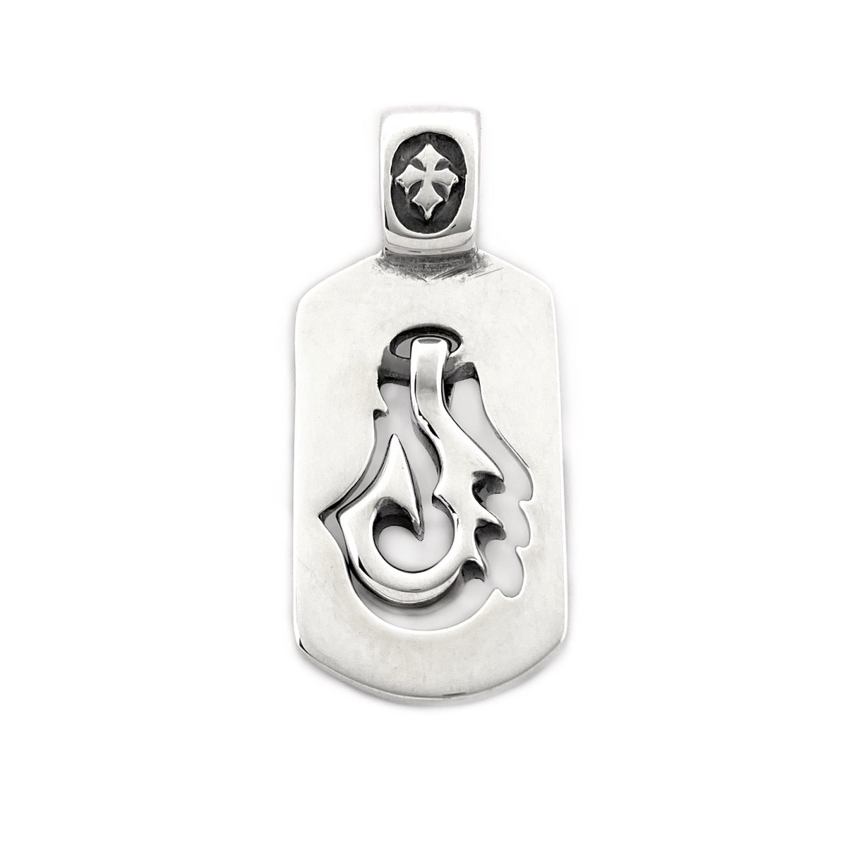 Floating Fish Hook Dog Tag