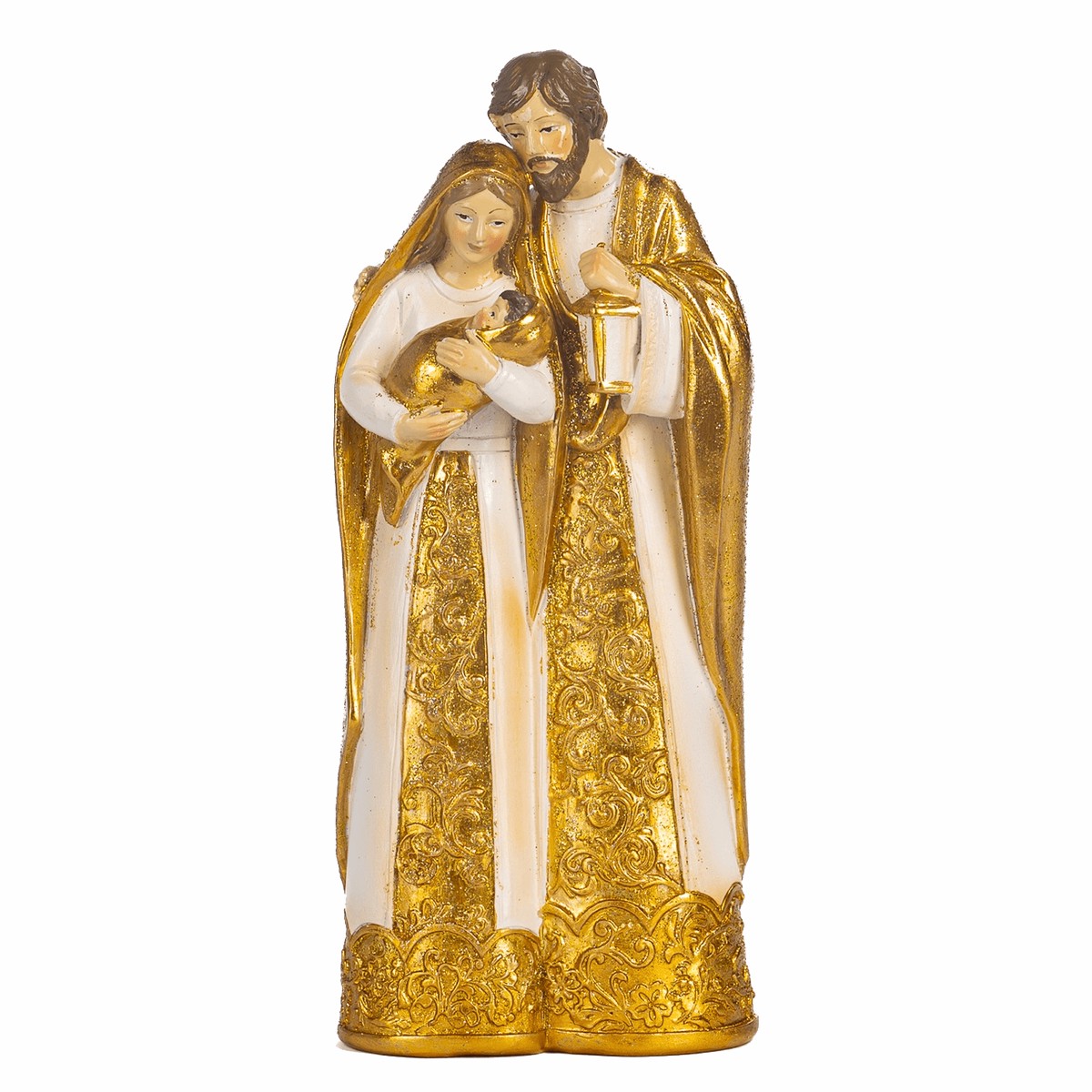 HOLY FAMILY STATUE - RESIN - CHRISTMAS