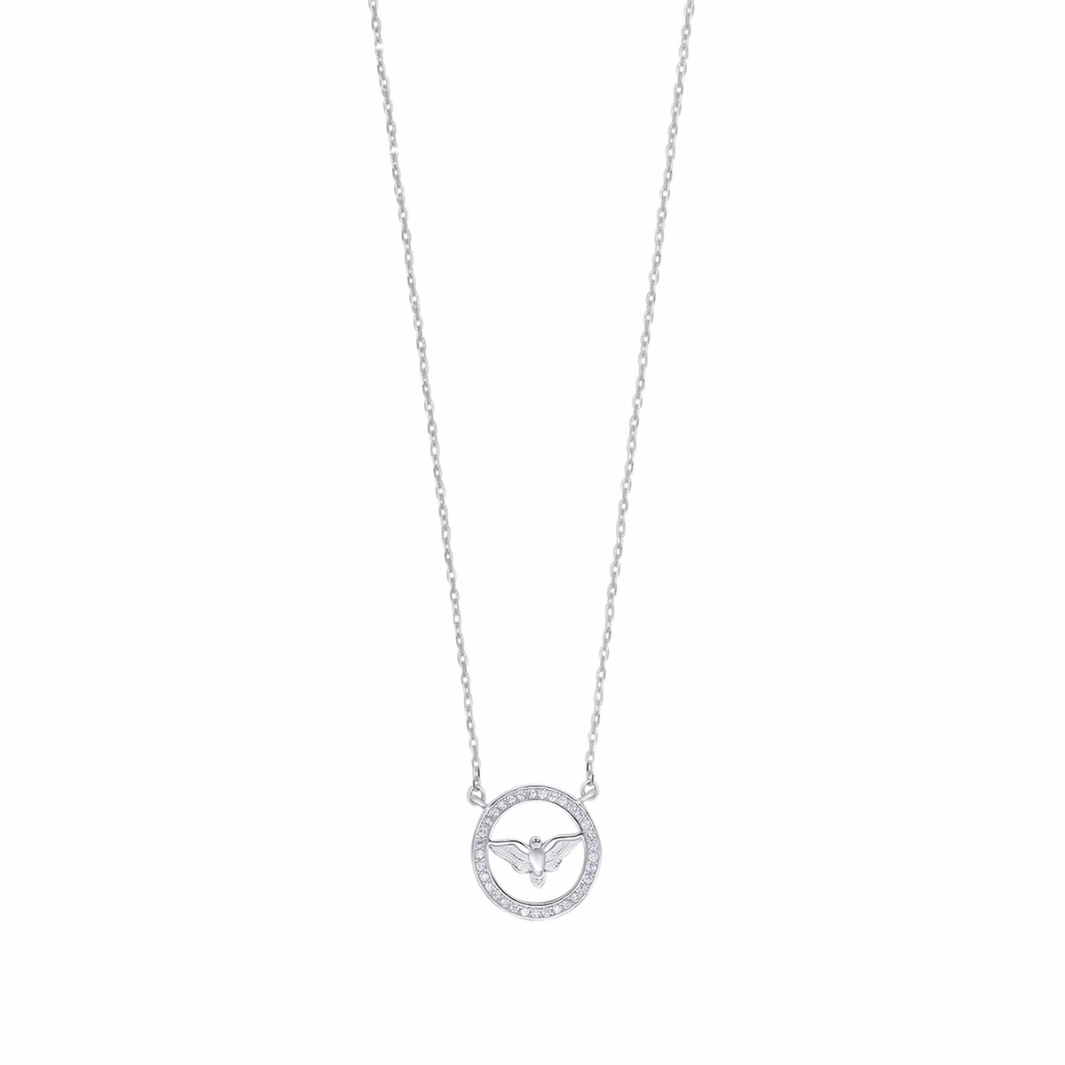 HOLY SPIRIT NECKLACE - SILVER