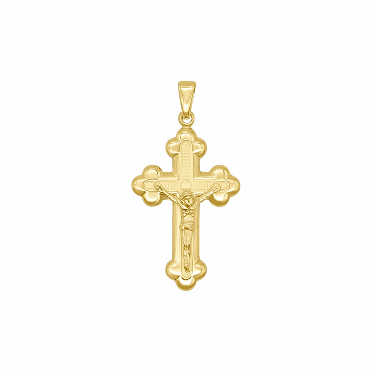 Hot Sale CRUCIFIX PENDANT - GOLDEN SILVER