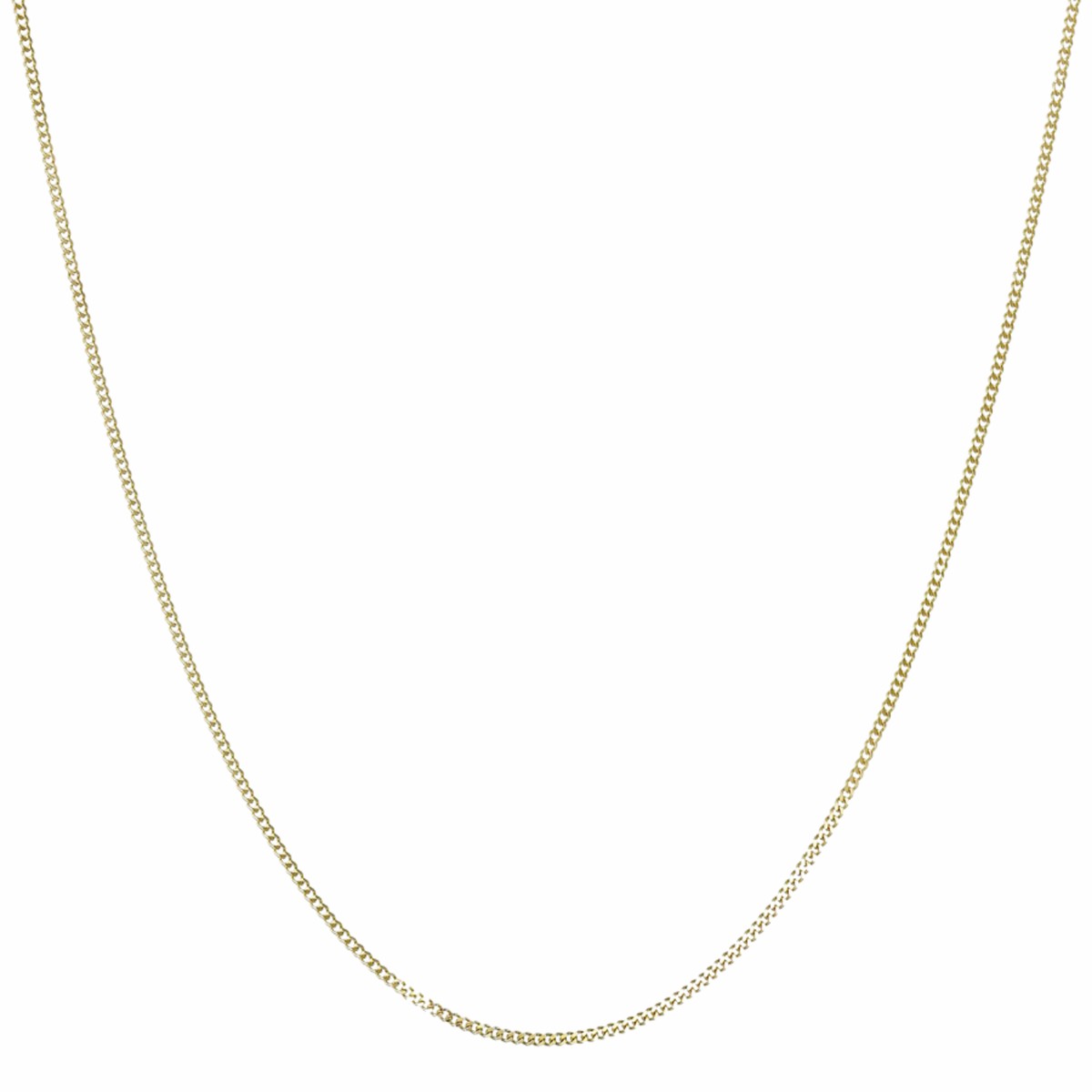 CURB - CHAIN - SILVER PLATED