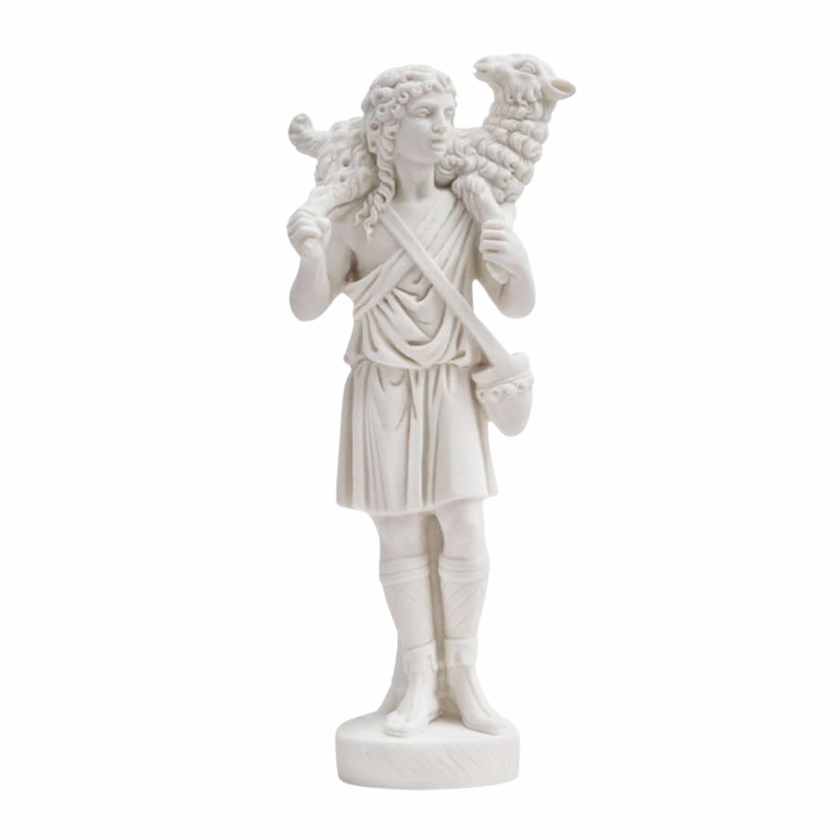 GOOD SHEPHERD - STATUE - MARBLE