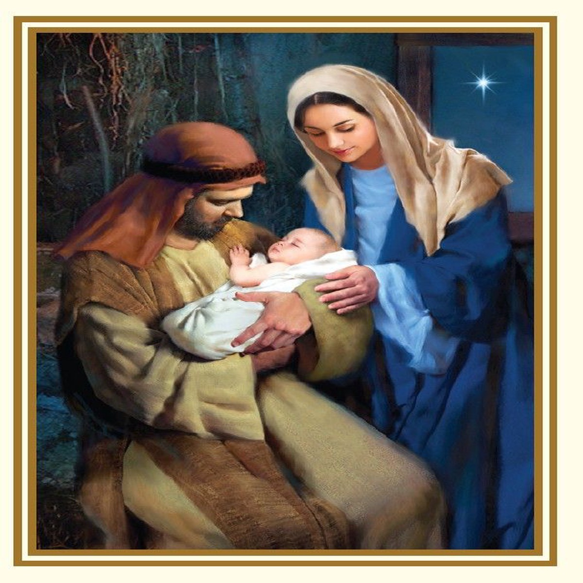 The Holy Family Christmas Card