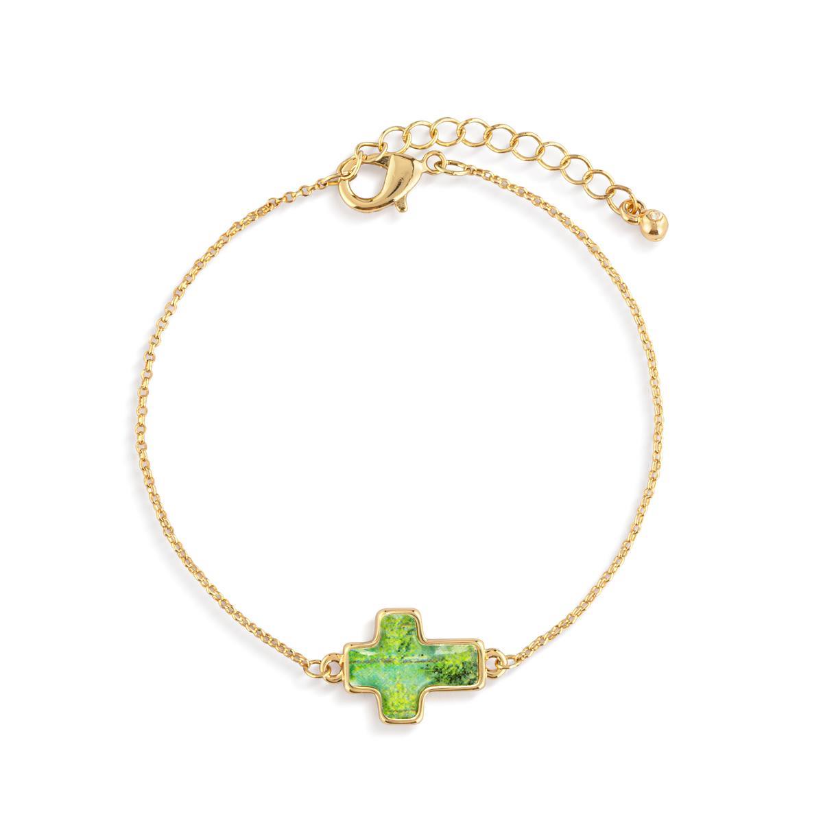 Artful Cross Bracelets - 6.25in, 4 Varieties