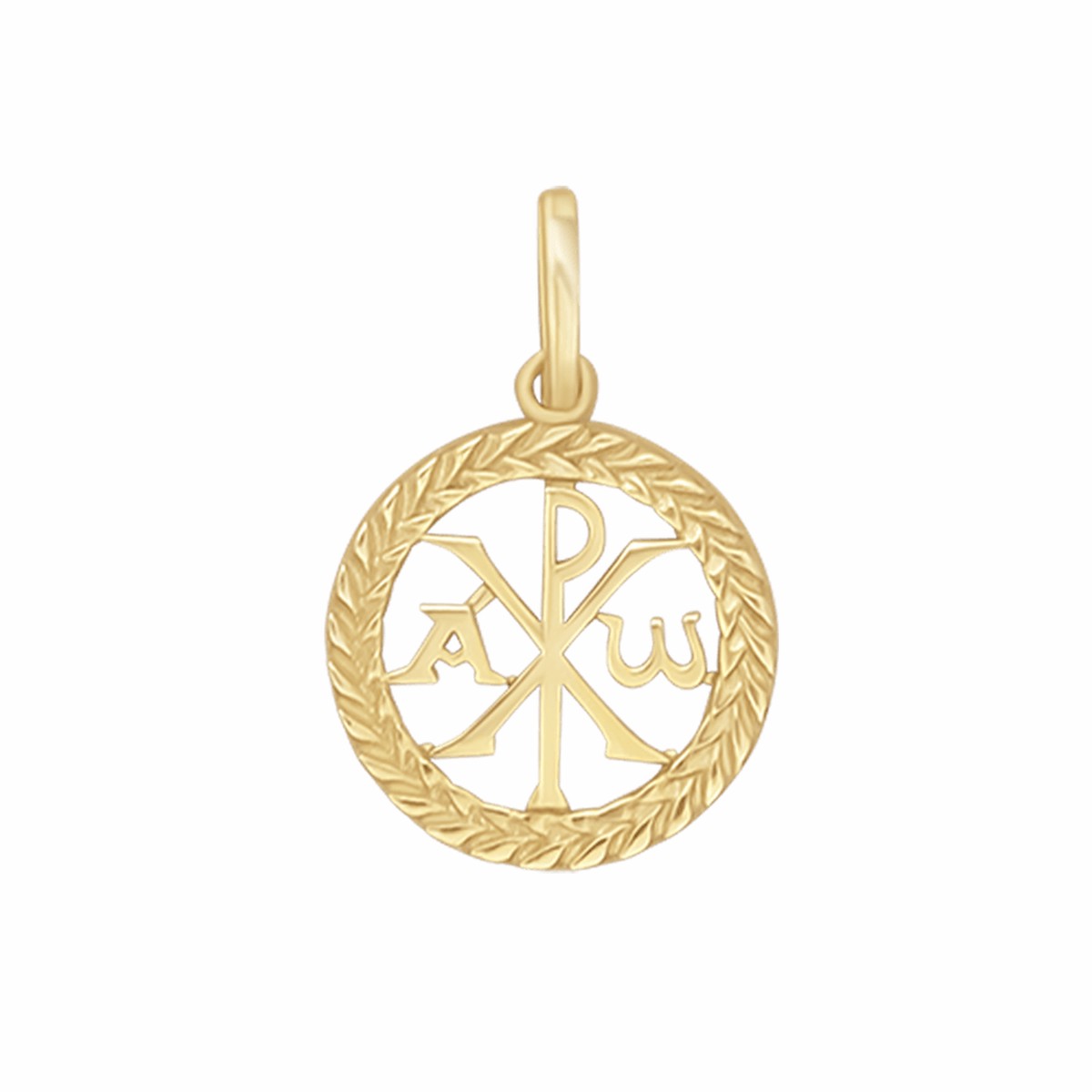 CHI RHO PENDANT - GOLD