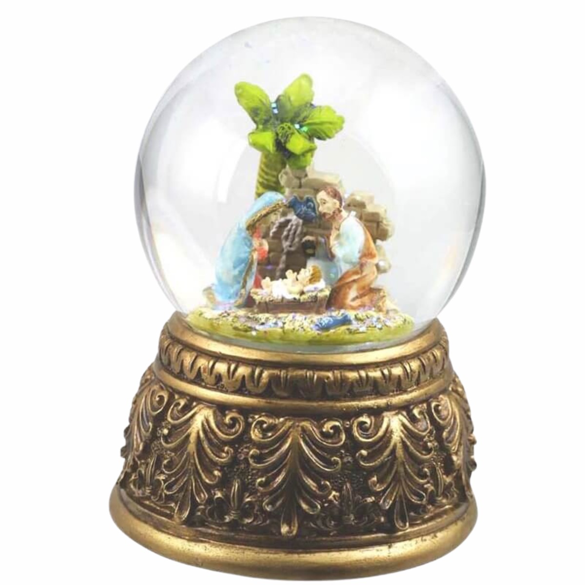Hot Sale NATIVITY SCENE - MUSICAL SNOW GLOBE