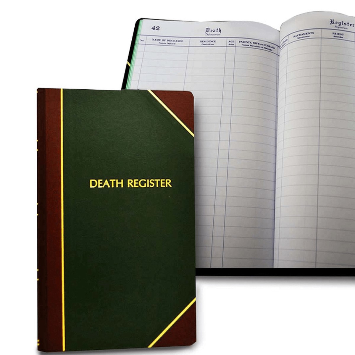 Death Register - #192, #193