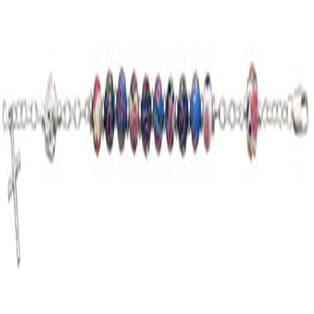 MULTI COLOR CRY RSRY BRAC