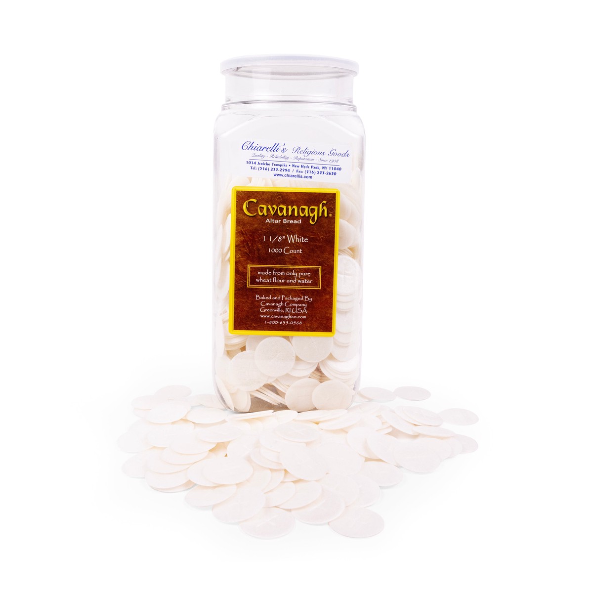 Altar Bread - 1-1/8" White Host