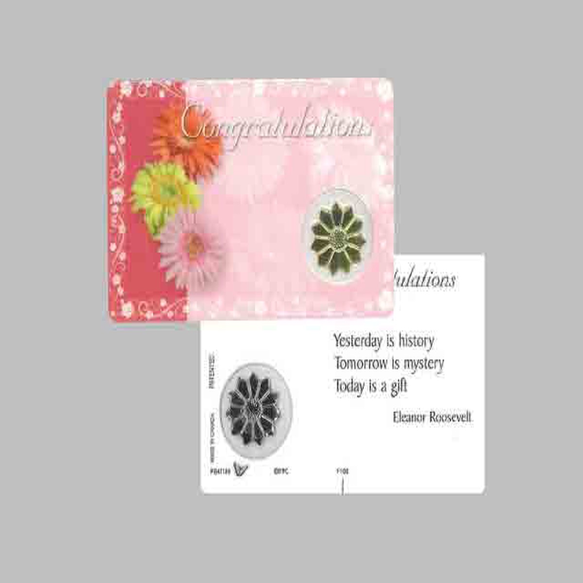 Congratulations Laminated Prayer Card