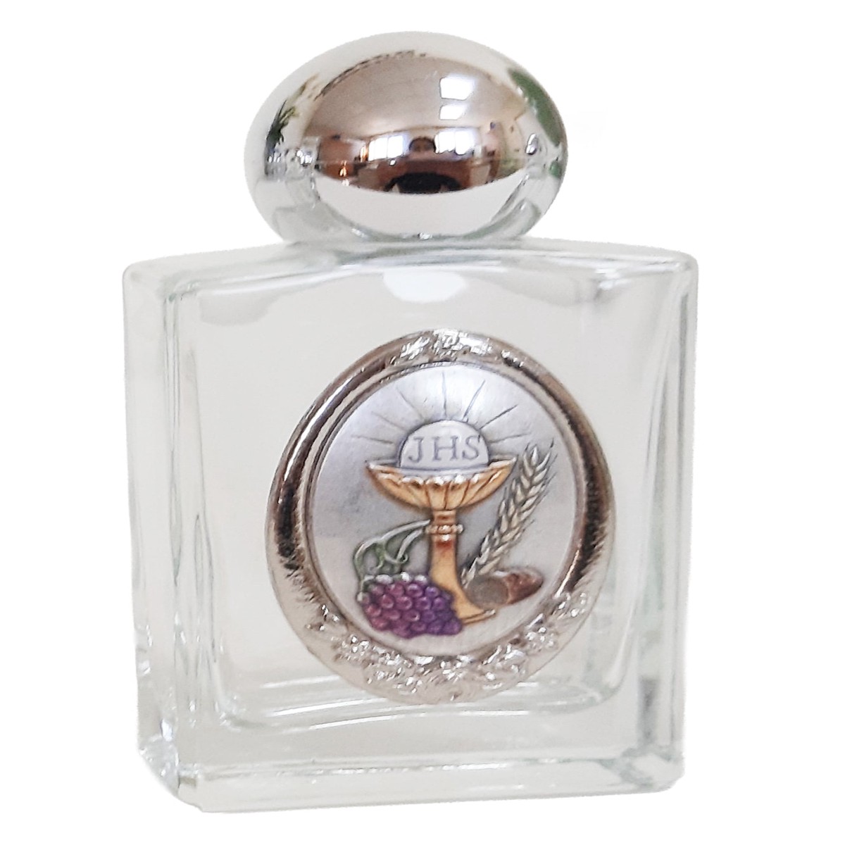 Glass Holy Water Bottle - Communion