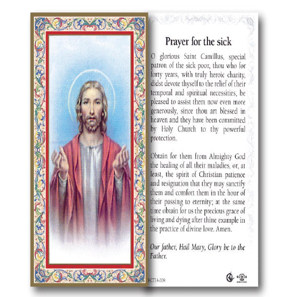 Prayer For The Sick