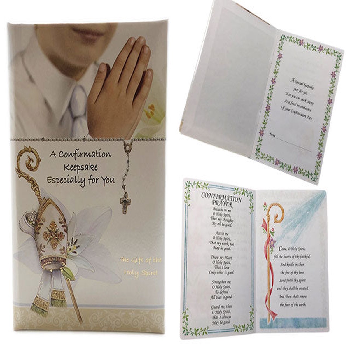 'A Confirmation Keepsake Especially For You' - Boy / Girl