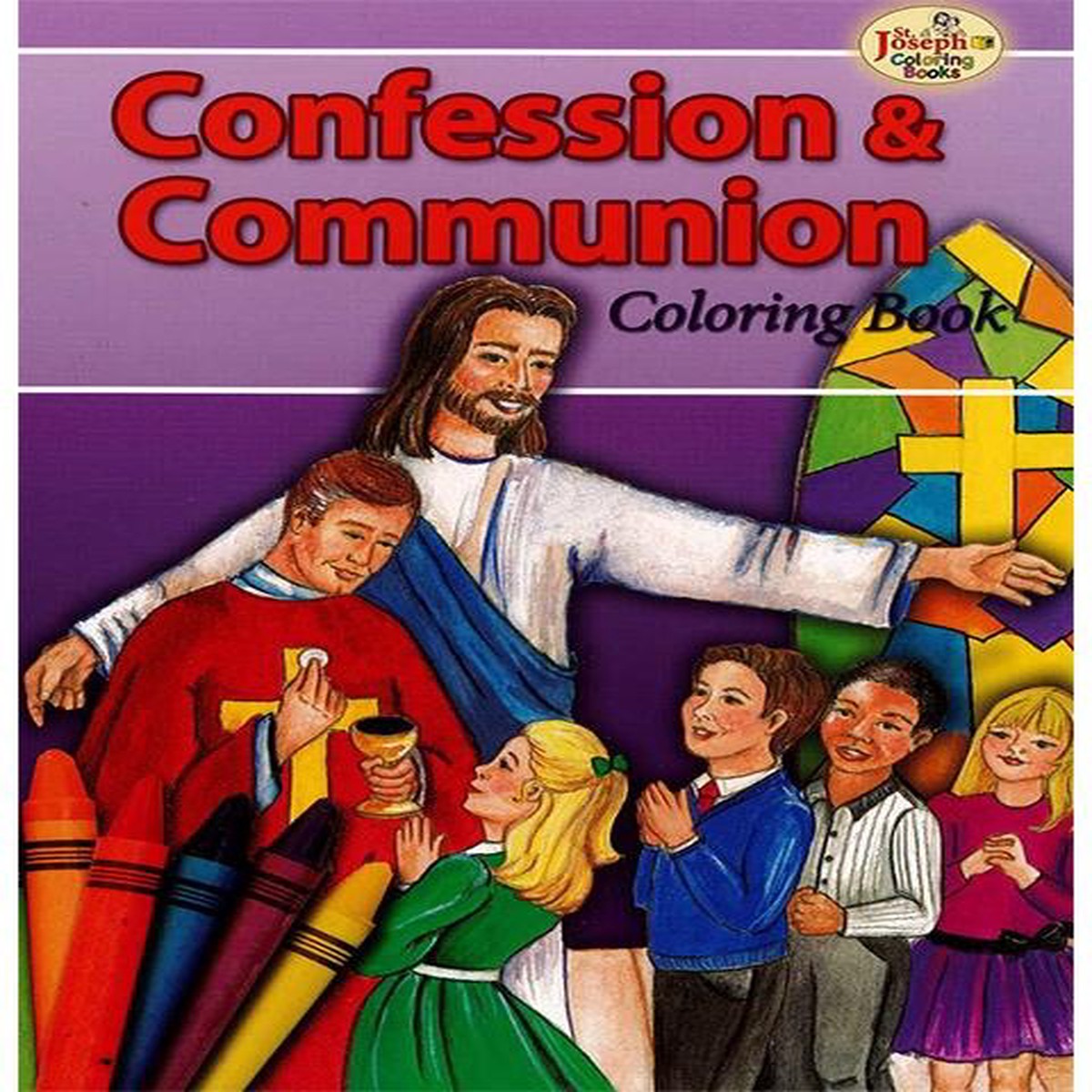 Communion & Confession Colouring Book