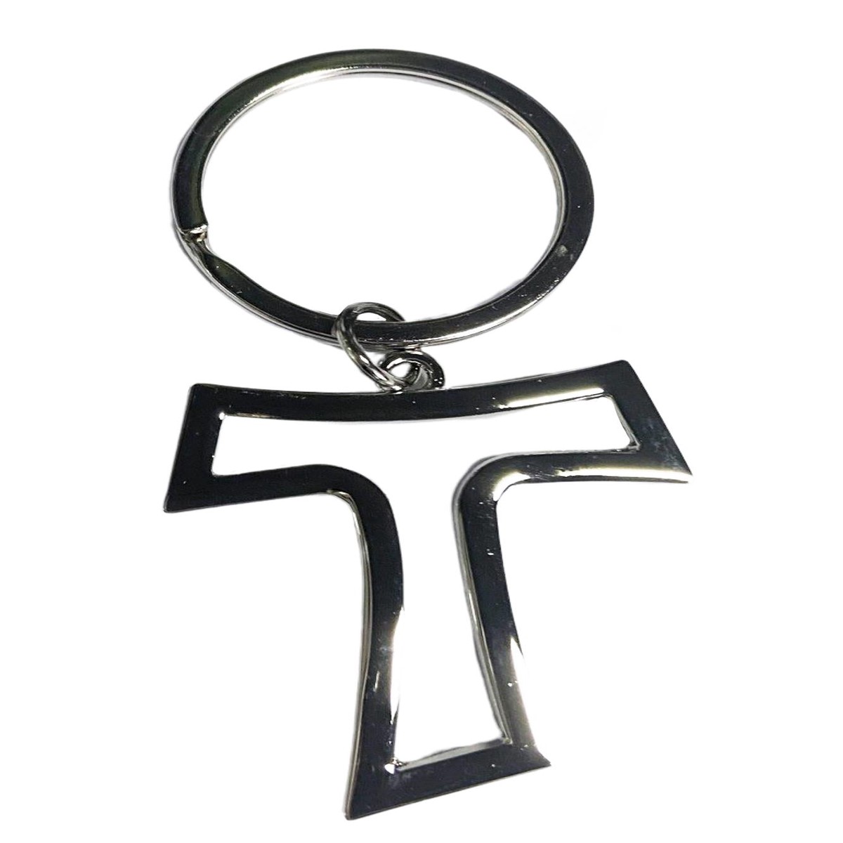 Tau Cutout Cross Keyring