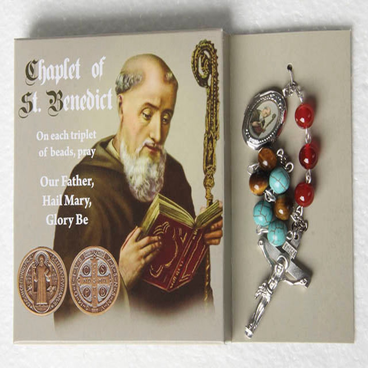 St. Benedict Gemstone Chaplet