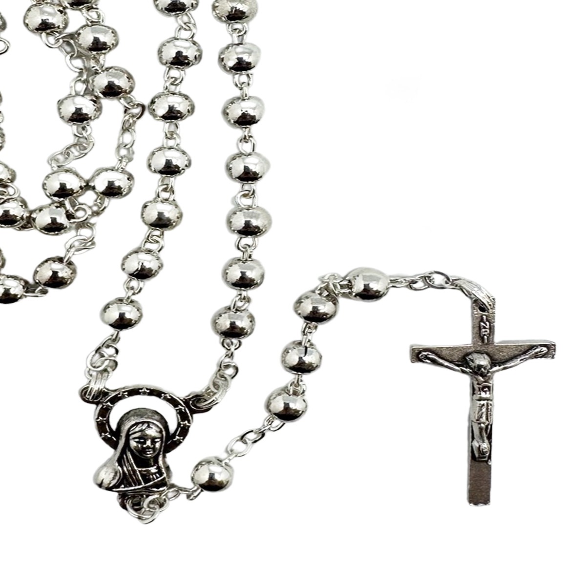 Silver Plated Rosary