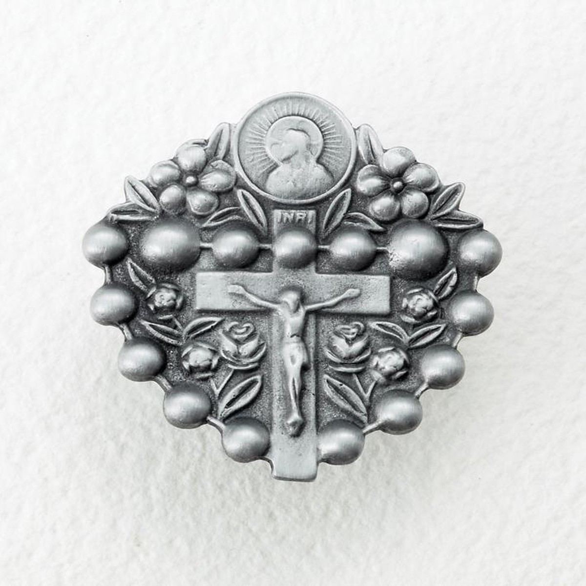 Crucifix Auto Visor Clip
