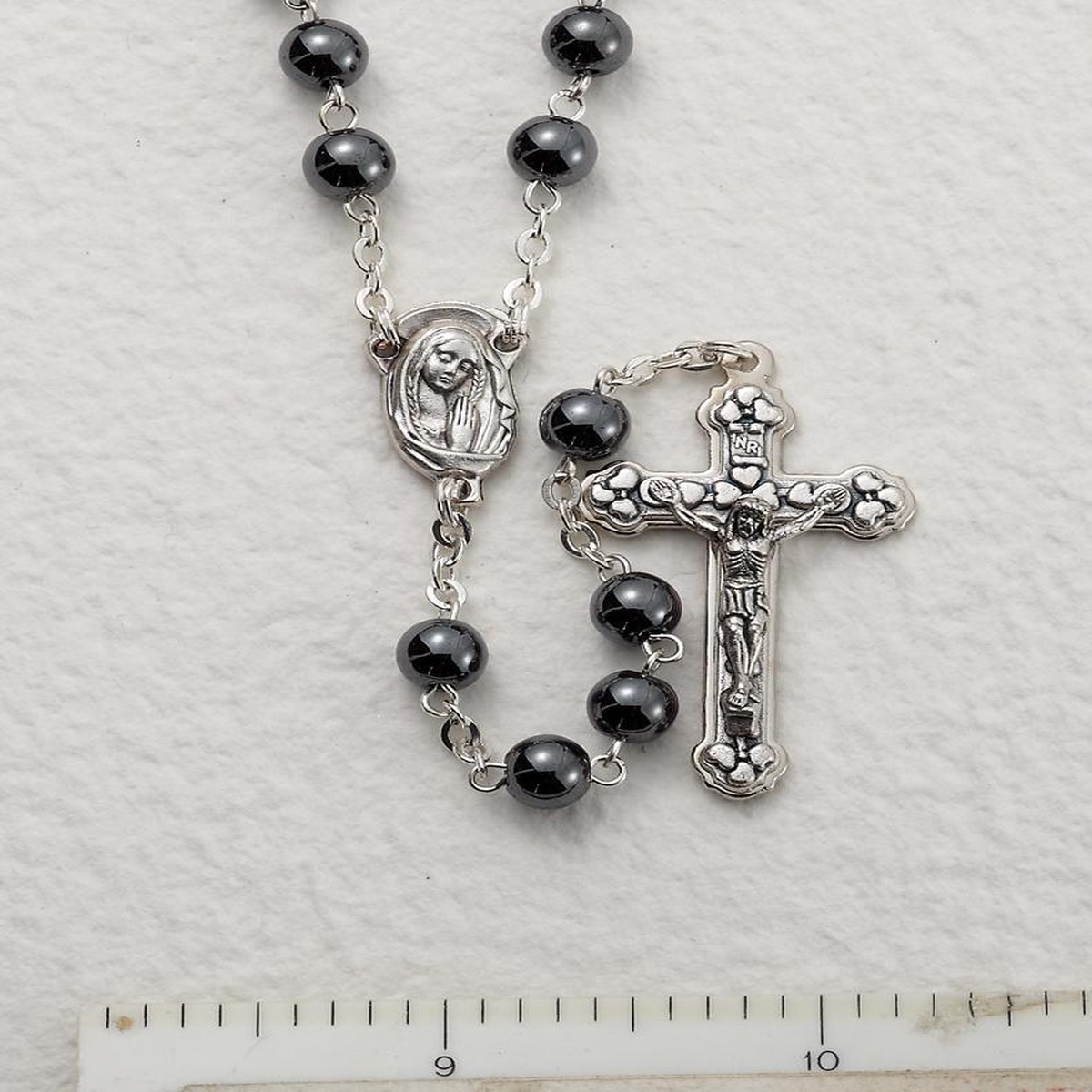 Hematite Gem Stone Rosary