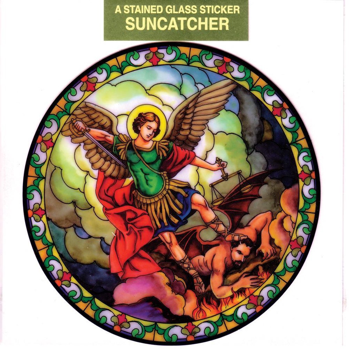 St. Michael Static Sticker