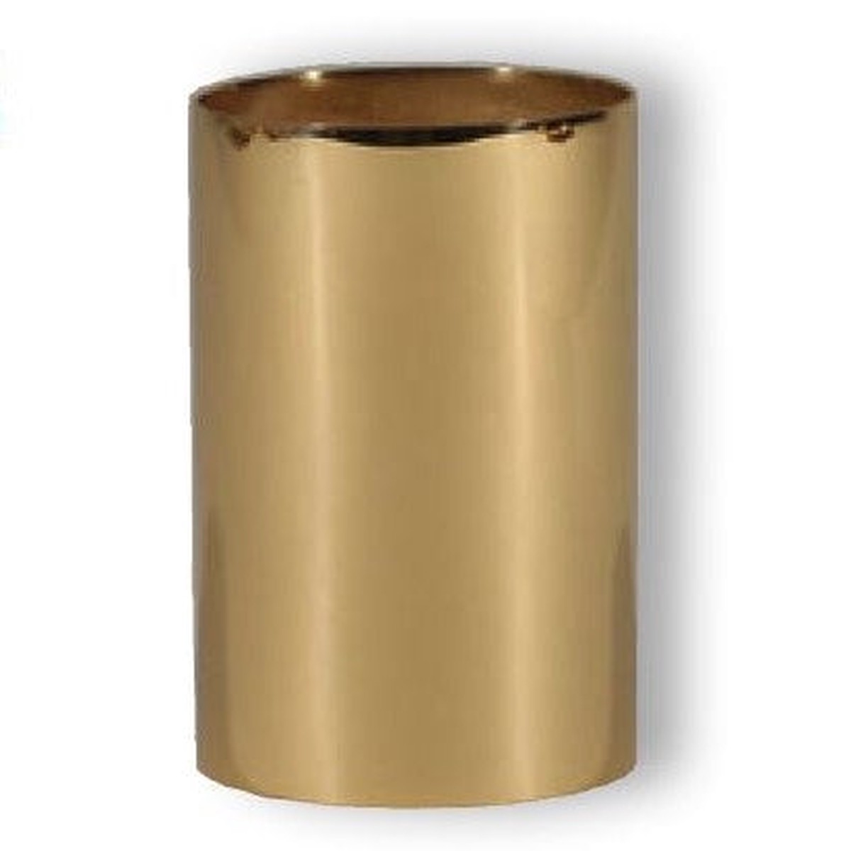Polished Brass Socket 2-1/2" Dia.