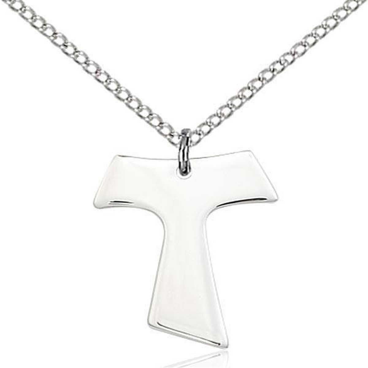 Tau Cross Sterling Silver Pendant