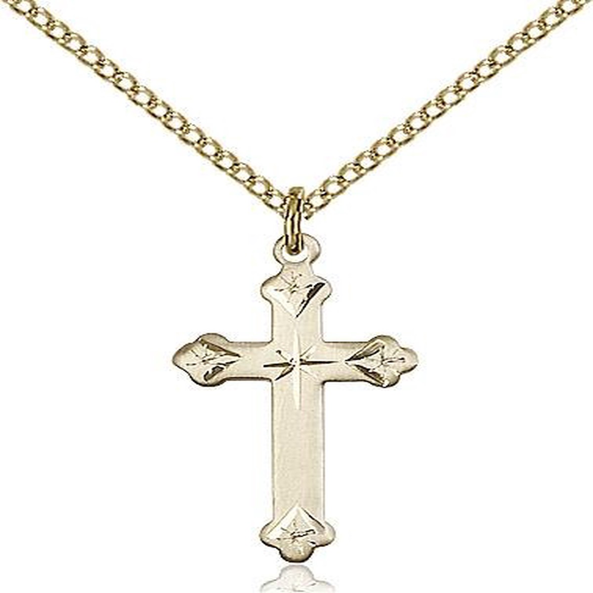 Best Seller Plain Cross Gold Filled Pendant