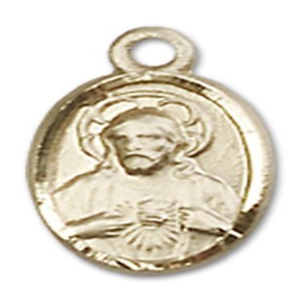 Hot Sale Scapular 14kt Gold Medal