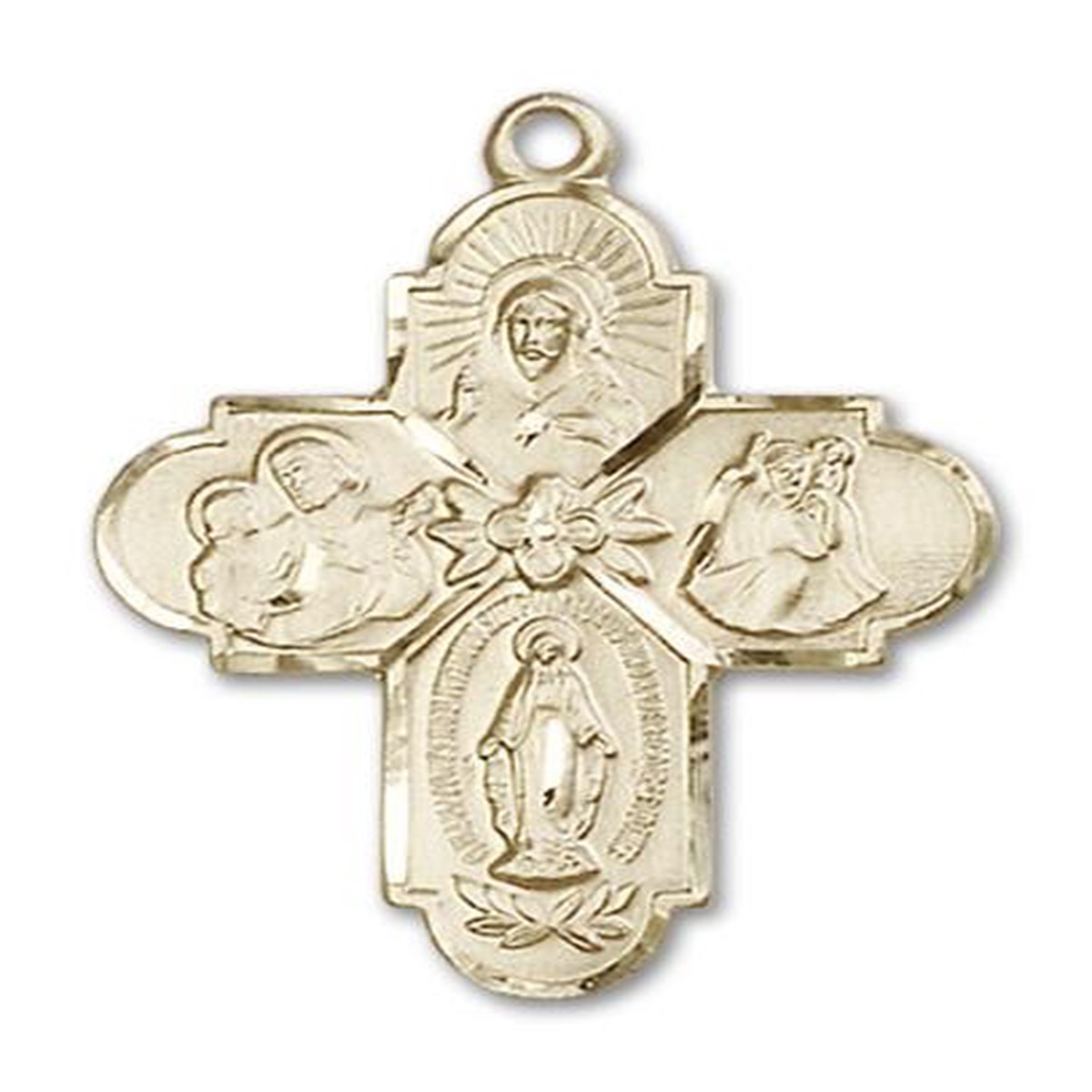 Limited Edition 4-Way 14kt Gold Medal