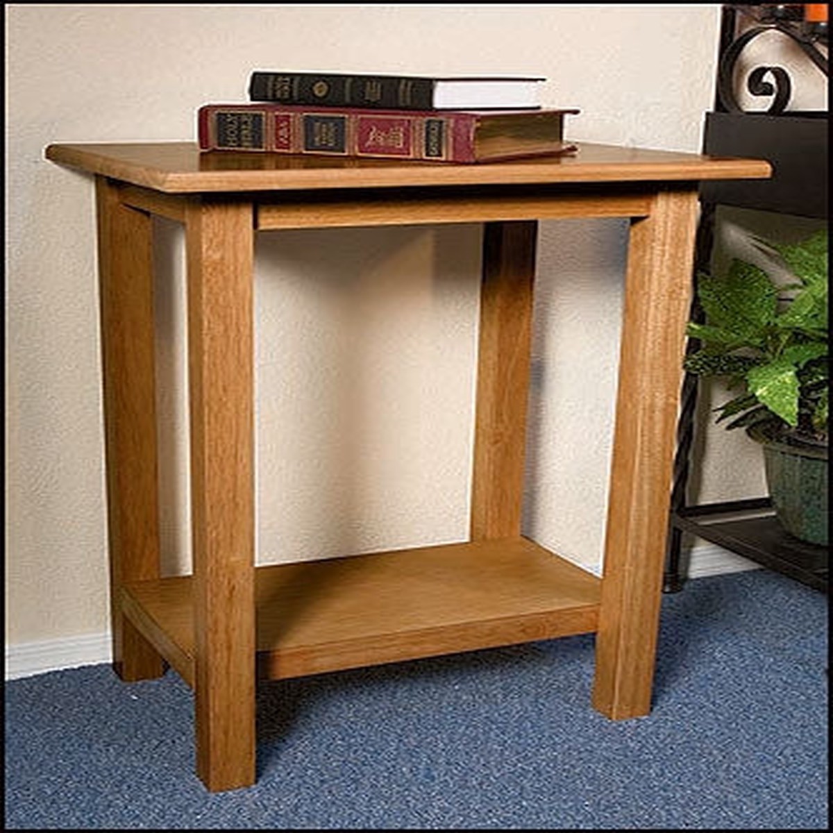 Credence Table - Light Maple