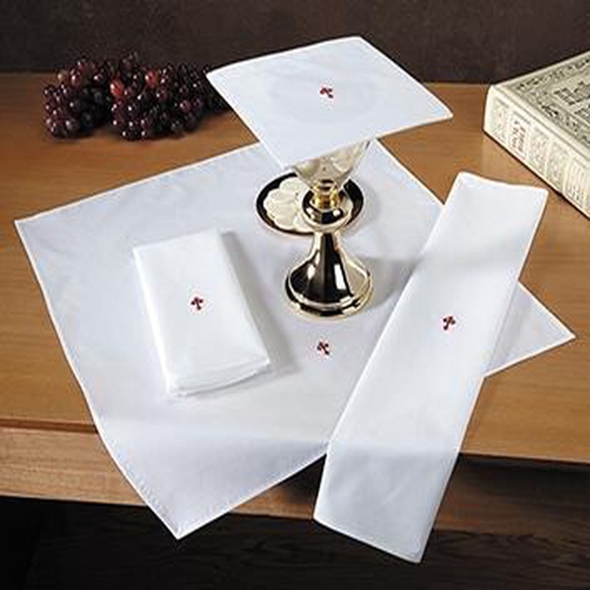 Fleur-De-Lis Red Cross Corporal - Poly/Cotton