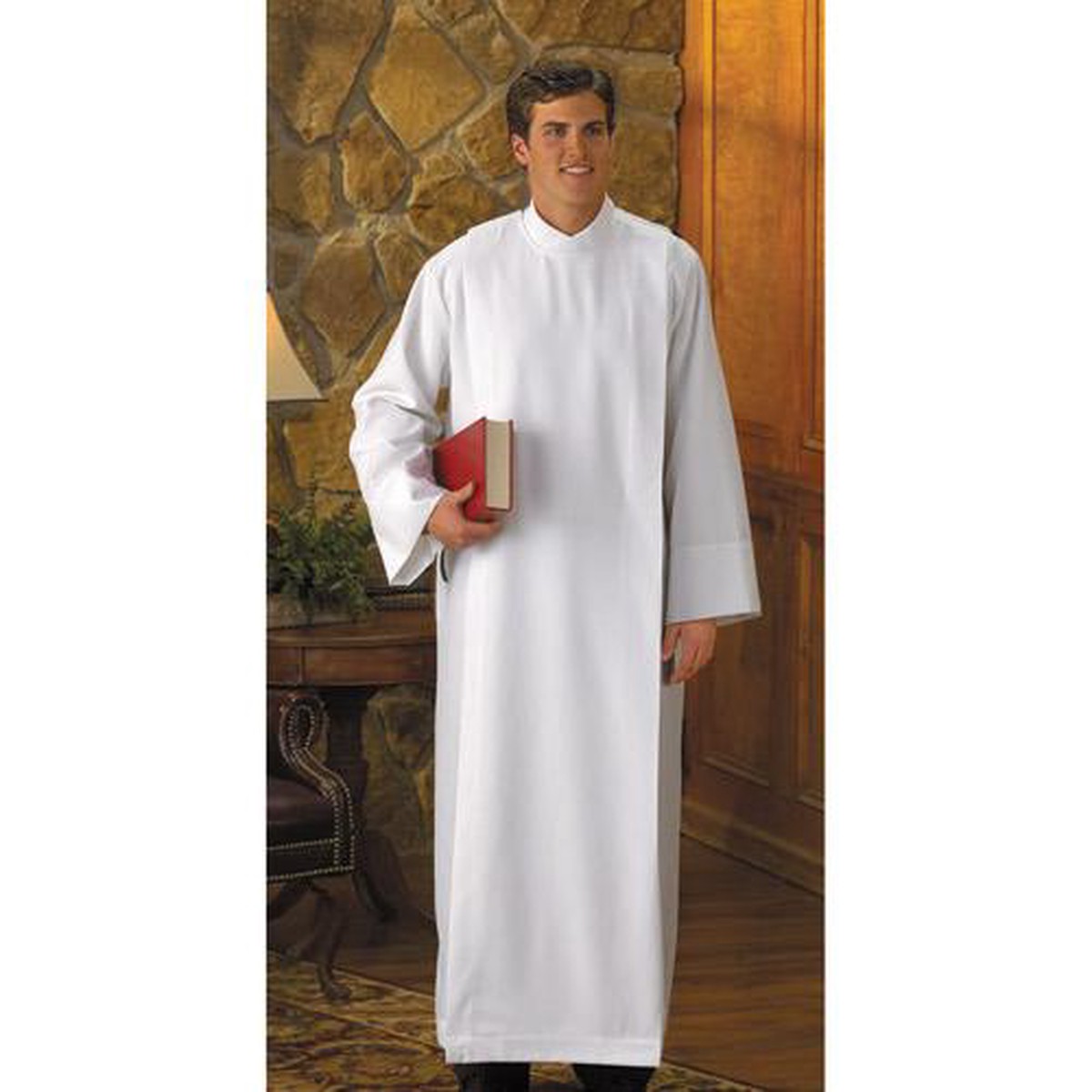 Front Wrap Alb - 100% Polyester