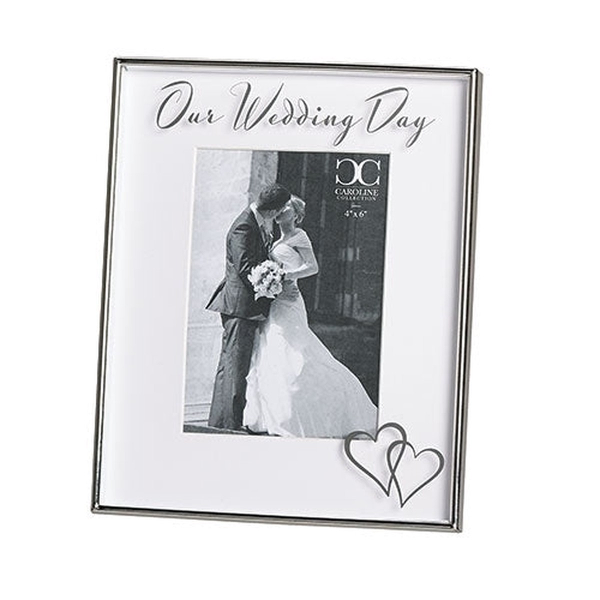 Our Wedding Day Floating Frame - Portrait