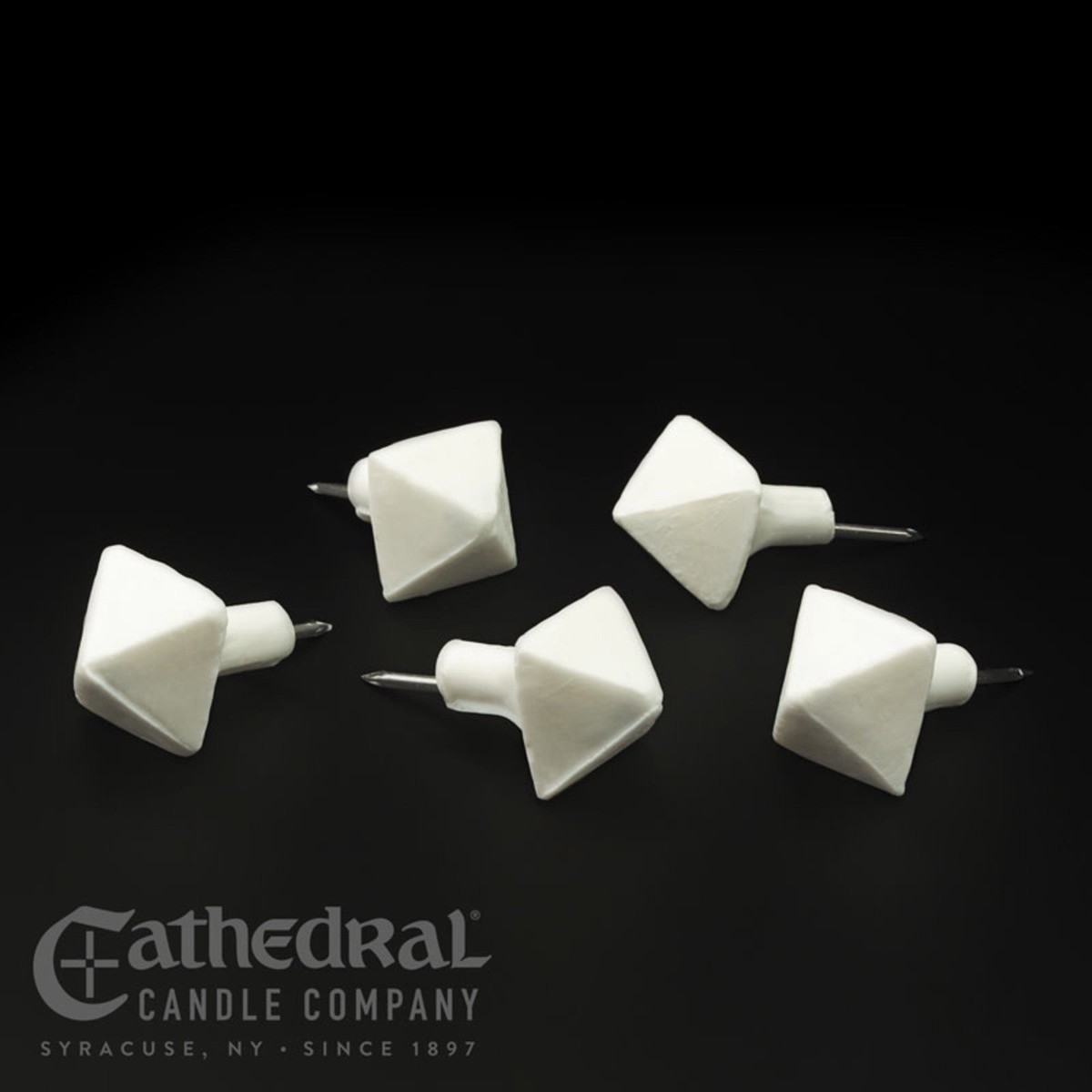 White Paschal Nails