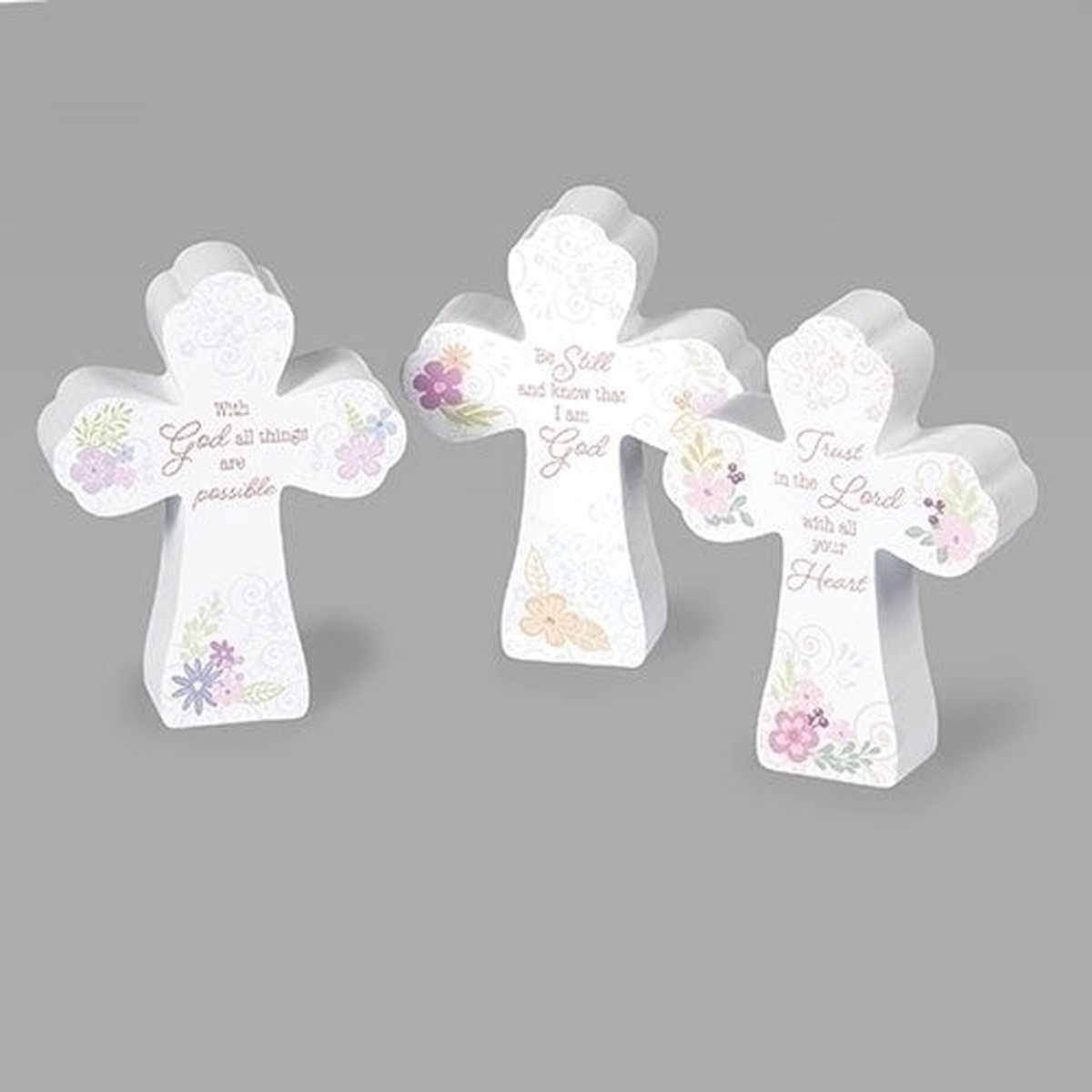 Wood Tabletop Cross