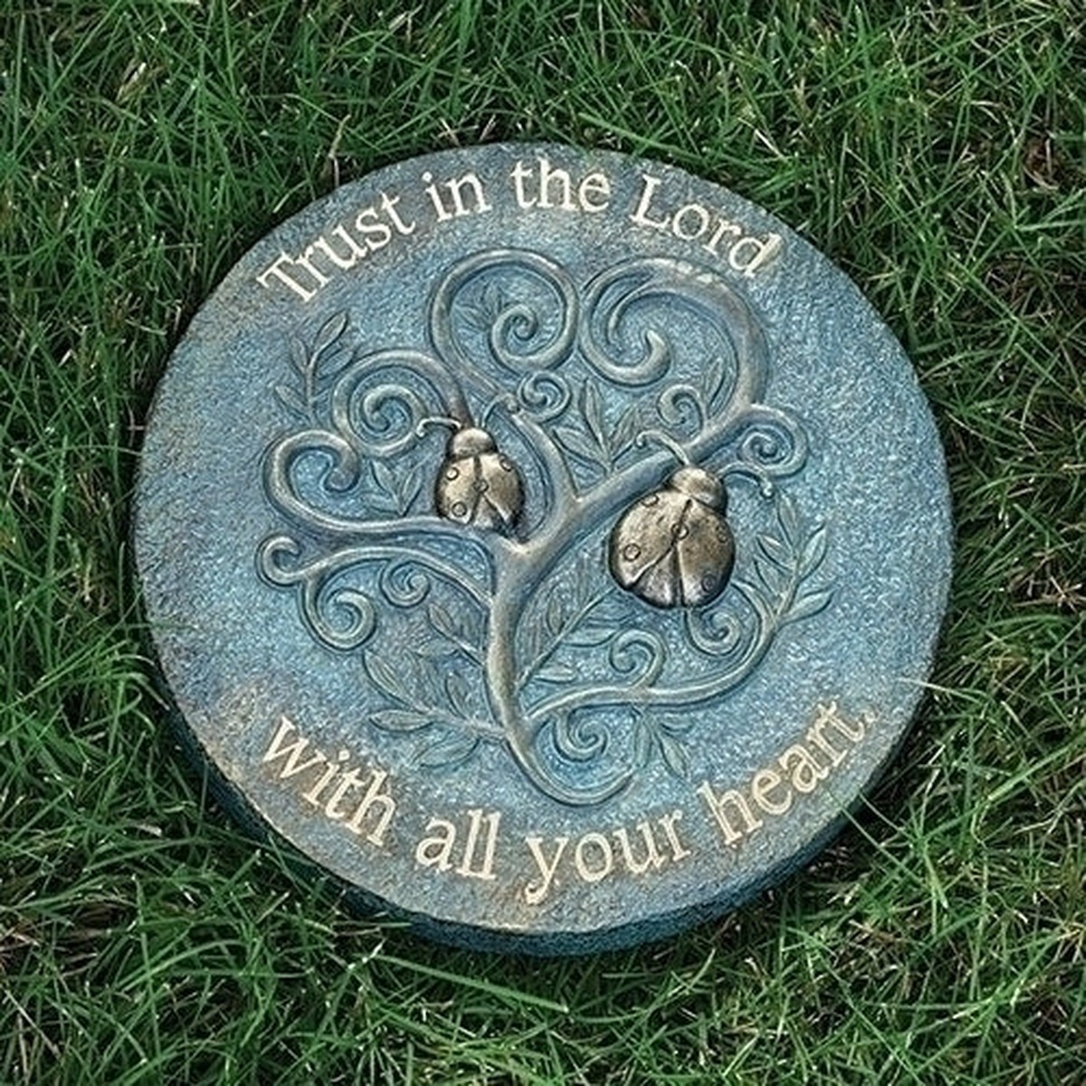 9" Trust in the Lord Stepping Stone