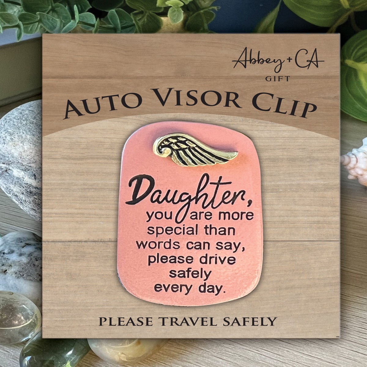 Daughter Auto Visor Clip