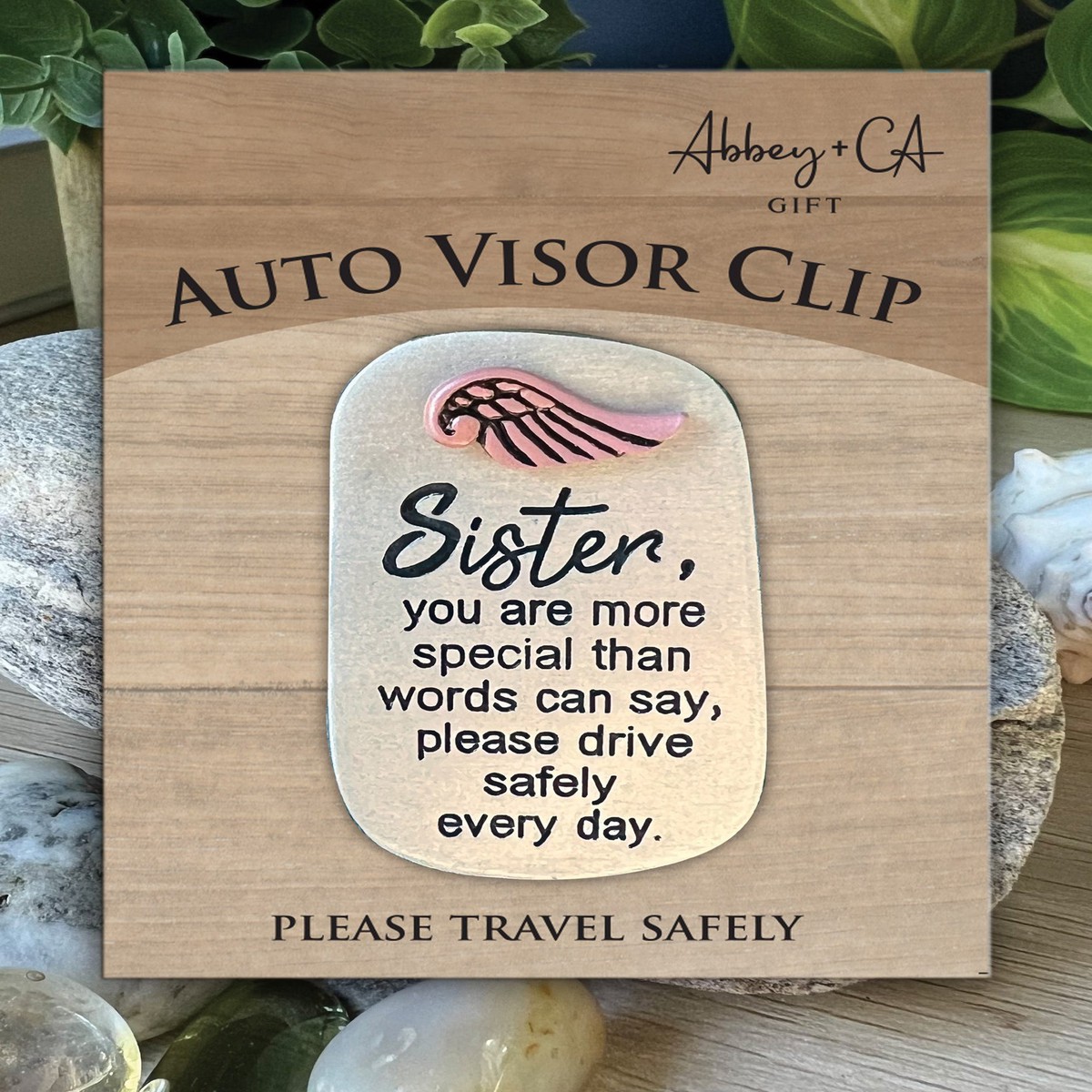 Sister Auto Visor Clip