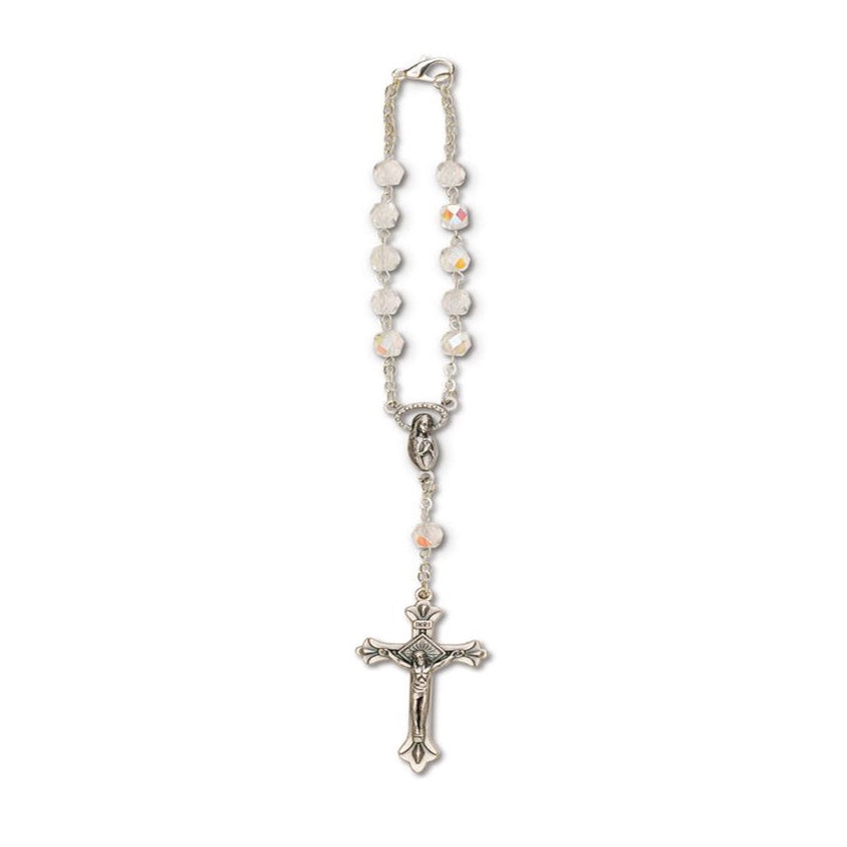 Crystal Auto Rosary