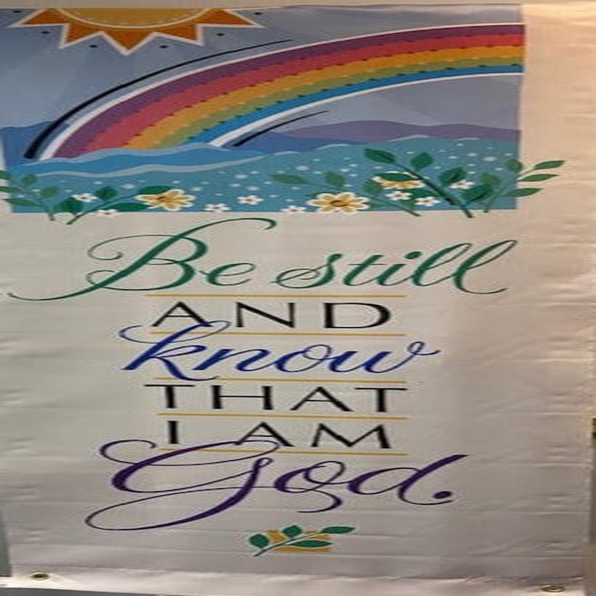 Be Still Banner