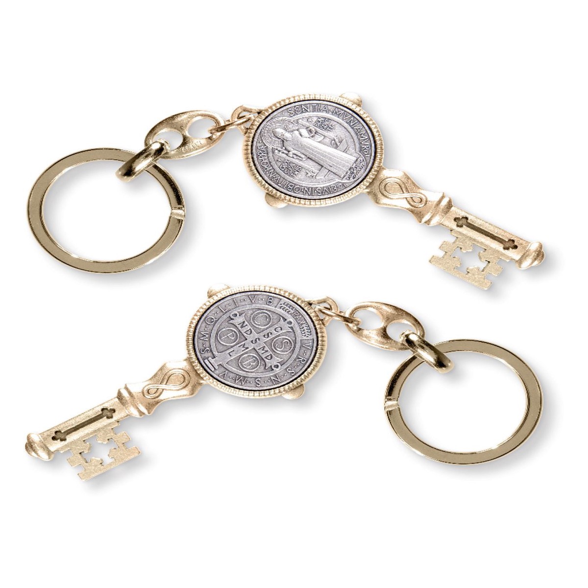 St. Benedict Medal Keychain