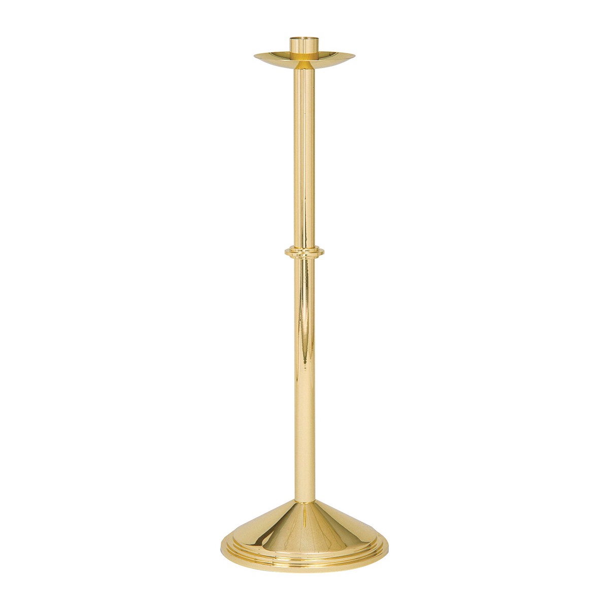 Solid Brass Paschal Candlestick 44"