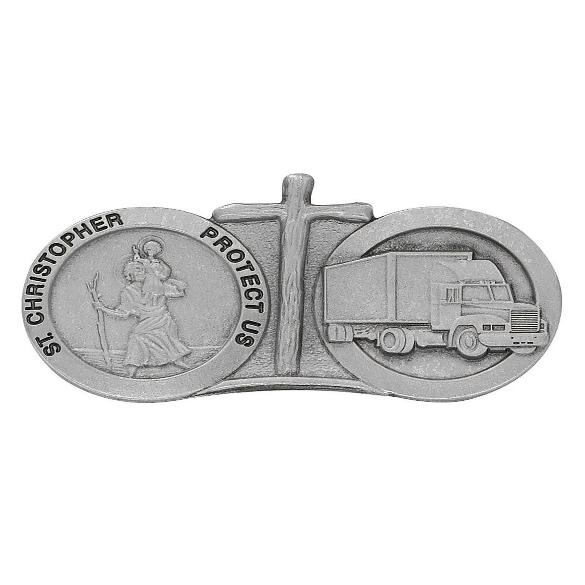 18 Wheeler St. Christopher Auto Visor Clip