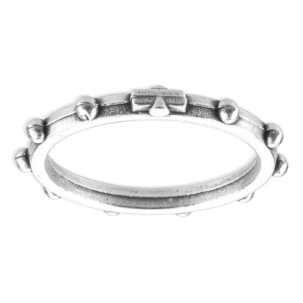 Silver Rosary Ring