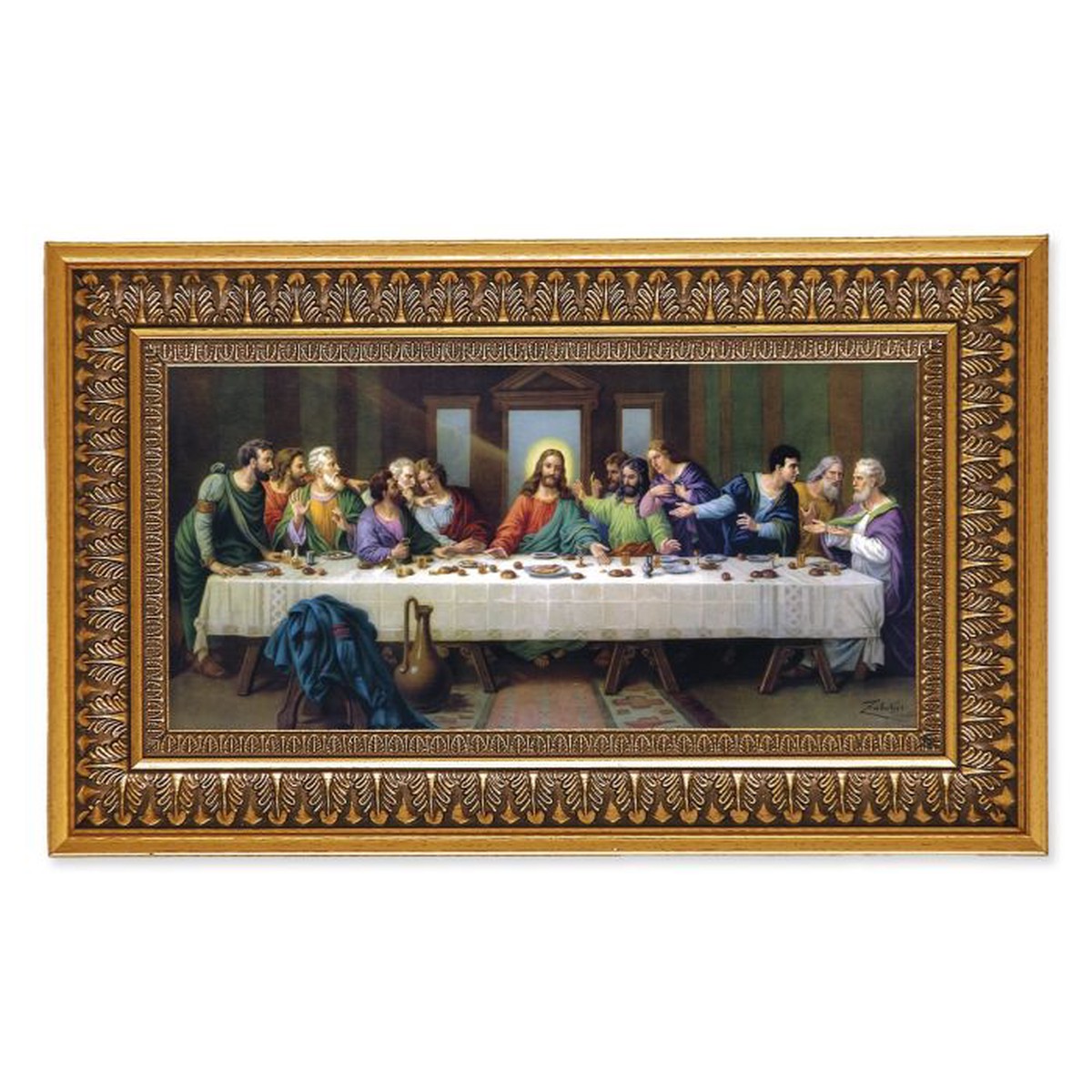 Last Supper framed art-TA153-372