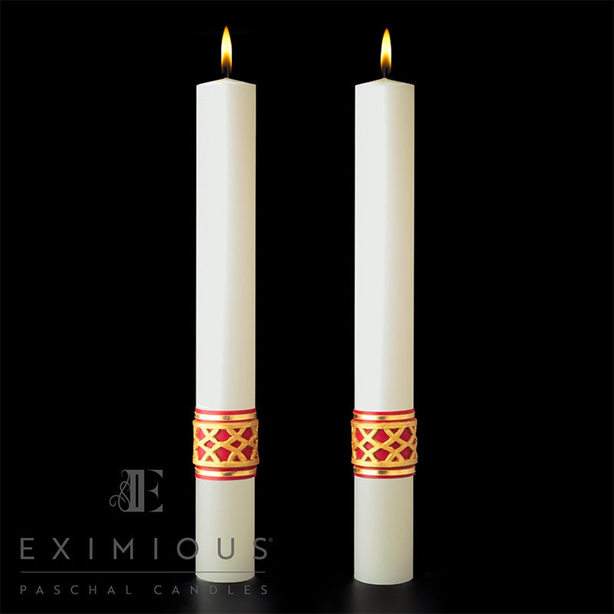 Complementing Side Altar Candles - Exalted
