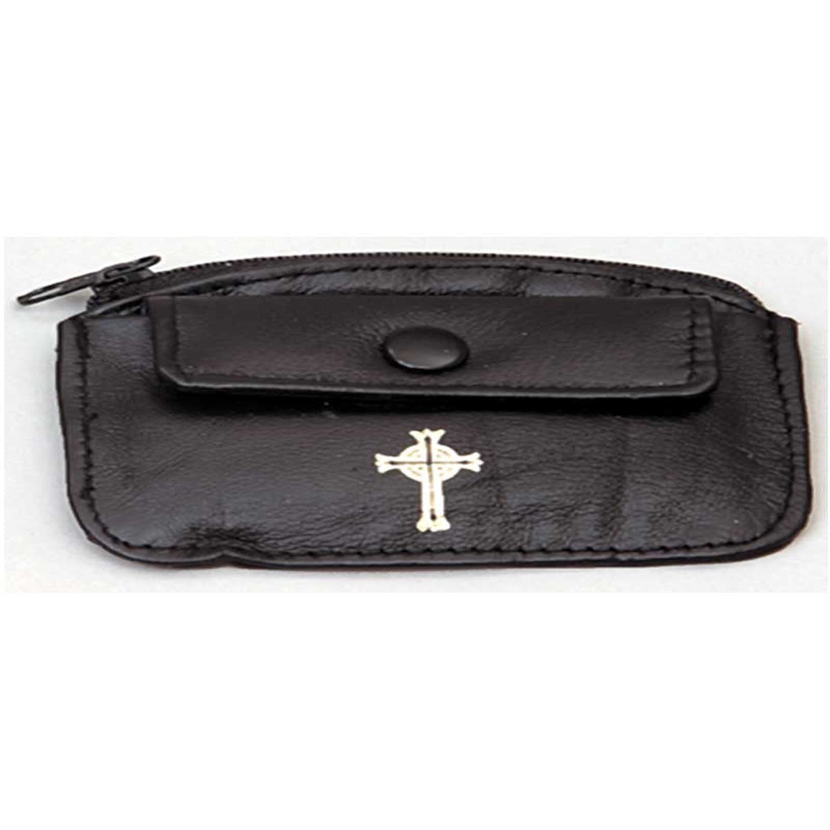 Zipper Leather Rosary Case - MIK3108