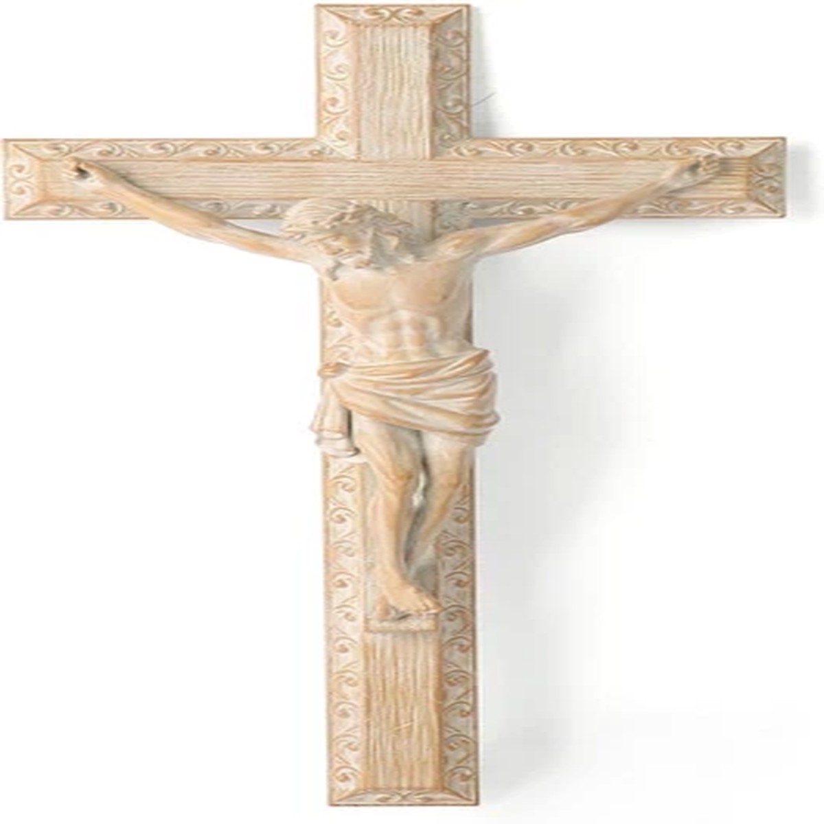 BC Catholic Crucifix Wall Cross 12" H Jesus Christ Home Decor
