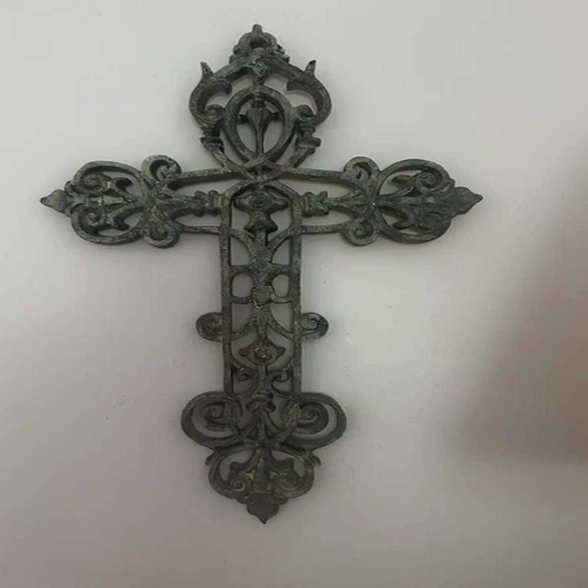 Folk Art Wall hanging Resin Cross